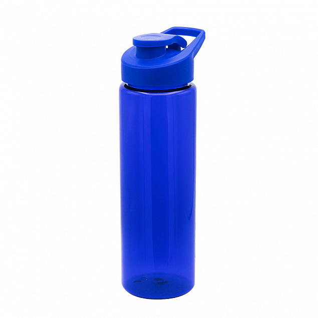 Пластиковая бутылка Ronny - Синий HH с логотипом в Волгограде заказать по выгодной цене в кибермаркете AvroraStore