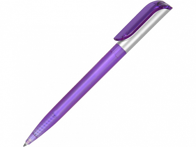 Ручка шариковая Арлекин, фиолетовый с логотипом в Волгограде заказать по выгодной цене в кибермаркете AvroraStore