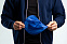 Летающая тарелка-фрисби Catch Me, складная, синяя с логотипом в Волгограде заказать по выгодной цене в кибермаркете AvroraStore