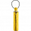 Зонт складной AOC, желтый с логотипом в Волгограде заказать по выгодной цене в кибермаркете AvroraStore