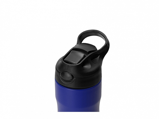 Бутылка для воды Hike Waterline, нерж сталь, 850 мл, синий с логотипом в Волгограде заказать по выгодной цене в кибермаркете AvroraStore