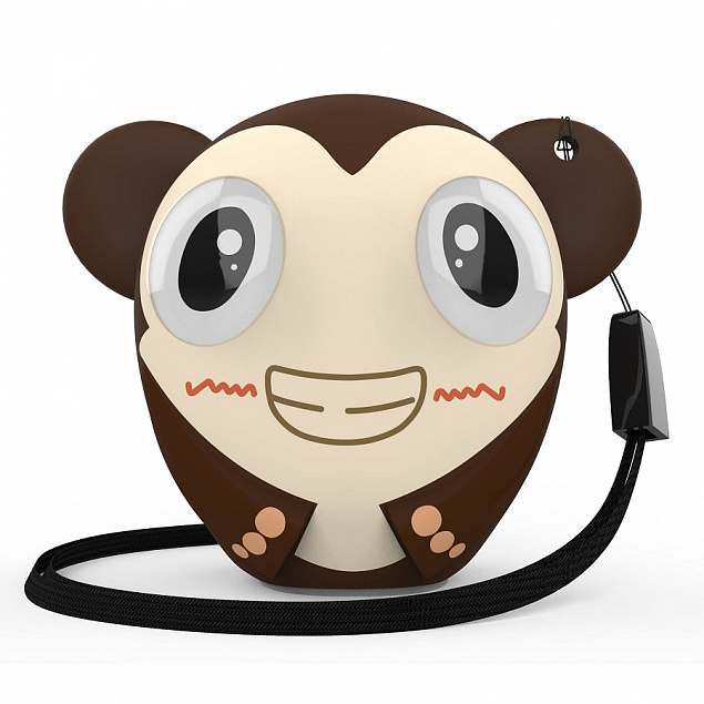 Беспроводная колонка Hiper ZOO Katy, Monkey с логотипом в Волгограде заказать по выгодной цене в кибермаркете AvroraStore