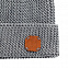 Шапка Brugge Even, серый меланж с логотипом в Волгограде заказать по выгодной цене в кибермаркете AvroraStore