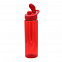 Пластиковая бутылка Ronny - Красный PP с логотипом в Волгограде заказать по выгодной цене в кибермаркете AvroraStore