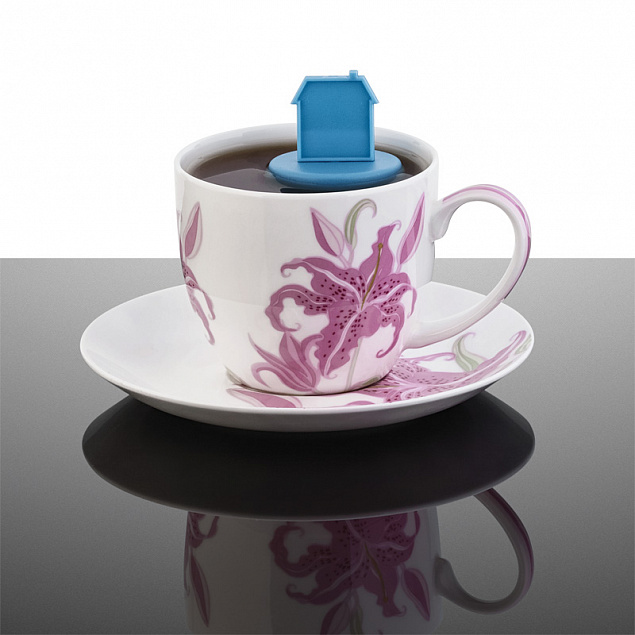 Поплавок для чая "Домик" с логотипом в Волгограде заказать по выгодной цене в кибермаркете AvroraStore