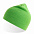 Шапка HOLLY двуслойная, пряжа Polylana®, 60% полиэстер, 40% акрил, зеленое яблоко с логотипом в Волгограде заказать по выгодной цене в кибермаркете AvroraStore