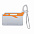 Бирка багажная "САМОЛЕТ" с логотипом в Волгограде заказать по выгодной цене в кибермаркете AvroraStore
