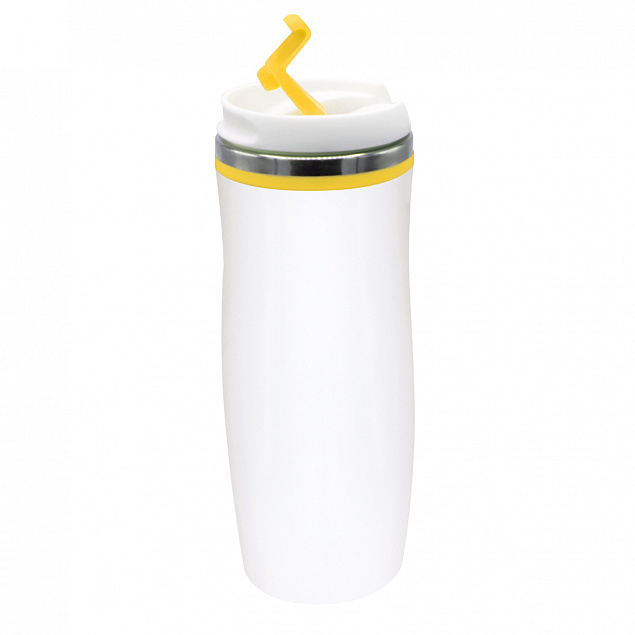 Термокружка Latte - Желтый KK с логотипом в Волгограде заказать по выгодной цене в кибермаркете AvroraStore