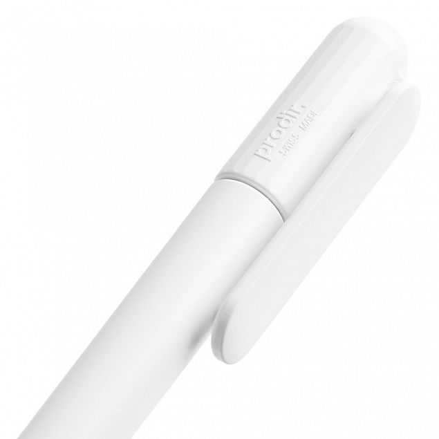 Ручка шариковая Prodir DS6S TMM, белая с логотипом в Волгограде заказать по выгодной цене в кибермаркете AvroraStore