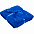 Плед Plush, синий с логотипом в Волгограде заказать по выгодной цене в кибермаркете AvroraStore
