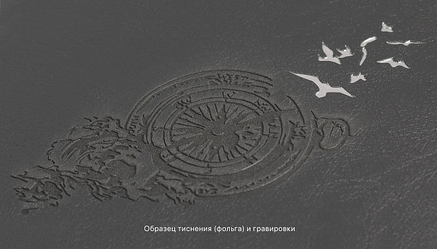 Ежедневник недатированный "Альба_Компас", А5, гибкая обложка с логотипом в Волгограде заказать по выгодной цене в кибермаркете AvroraStore