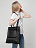 Рюкзак-трансформер ringLink с отстегивающимися карманом и органайзером, черный с логотипом в Волгограде заказать по выгодной цене в кибермаркете AvroraStore