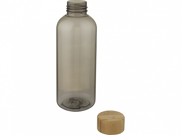 Ziggs спортивная бутылка из переработанного пластика объемом 650 мл, transparent charcoal с логотипом в Волгограде заказать по выгодной цене в кибермаркете AvroraStore