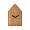 Бамбуковые часы La Casa, коричневые с логотипом в Волгограде заказать по выгодной цене в кибермаркете AvroraStore