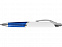 Ручка шариковая Призма белая/синяя с логотипом в Волгограде заказать по выгодной цене в кибермаркете AvroraStore