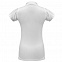 Рубашка поло женская Heavymill белая с логотипом в Волгограде заказать по выгодной цене в кибермаркете AvroraStore