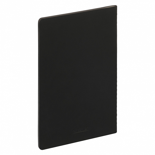 Блокнот Portobello Notebook Trend, Alpha slim, черный с логотипом в Волгограде заказать по выгодной цене в кибермаркете AvroraStore