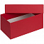 Коробка Storeville, малая, красная с логотипом в Волгограде заказать по выгодной цене в кибермаркете AvroraStore