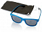 Очки солнцезащитные Crockett, синий/черный с логотипом в Волгограде заказать по выгодной цене в кибермаркете AvroraStore