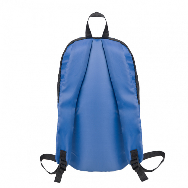Рюкзак Rush, синий, 40 x 24 см, 100% полиэстер 600D с логотипом в Волгограде заказать по выгодной цене в кибермаркете AvroraStore