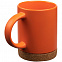 Кружка Corky, оранжевая с логотипом в Волгограде заказать по выгодной цене в кибермаркете AvroraStore