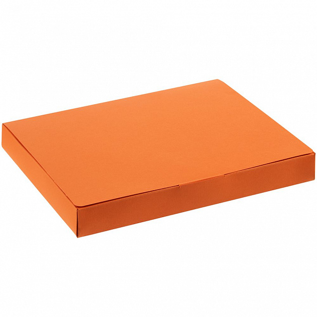 Коробка самосборная Flacky Slim, оранжевая с логотипом в Волгограде заказать по выгодной цене в кибермаркете AvroraStore