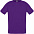 Футболка унисекс SPORTY 140 темно-фиолетовая с логотипом в Волгограде заказать по выгодной цене в кибермаркете AvroraStore