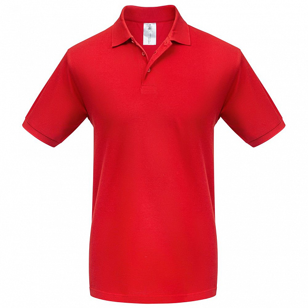Рубашка поло Heavymill красная с логотипом в Волгограде заказать по выгодной цене в кибермаркете AvroraStore