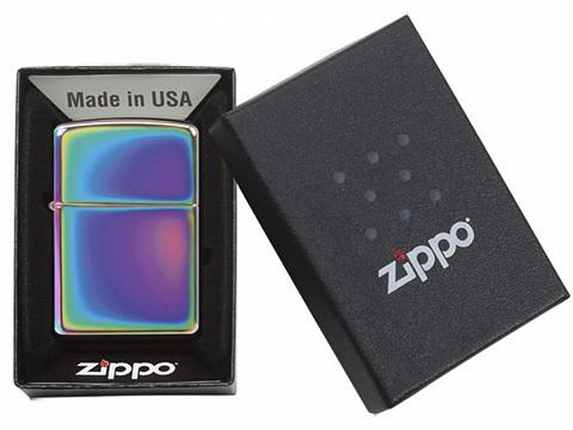 Зажигалка ZIPPO Classic с покрытием Spectrum™ с логотипом в Волгограде заказать по выгодной цене в кибермаркете AvroraStore
