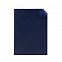 Чехол для паспорта PURE 140*90 мм., застежка на кнопке, натуральная кожа (фактурная), синий с логотипом в Волгограде заказать по выгодной цене в кибермаркете AvroraStore