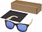 Taiyō, зеркальные поляризованные солнцезащитные очки в оправе из переработанного PET-пластика/бамбука в подарочной коробке, дерево с логотипом в Волгограде заказать по выгодной цене в кибермаркете AvroraStore