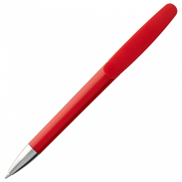 Ручка шариковая Prodir DS3.1 TPC, красная с логотипом в Волгограде заказать по выгодной цене в кибермаркете AvroraStore