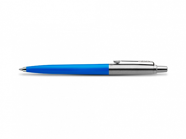 Ручка шариковая Parker «Jotter Originals Blue Chrom CT» с логотипом в Волгограде заказать по выгодной цене в кибермаркете AvroraStore