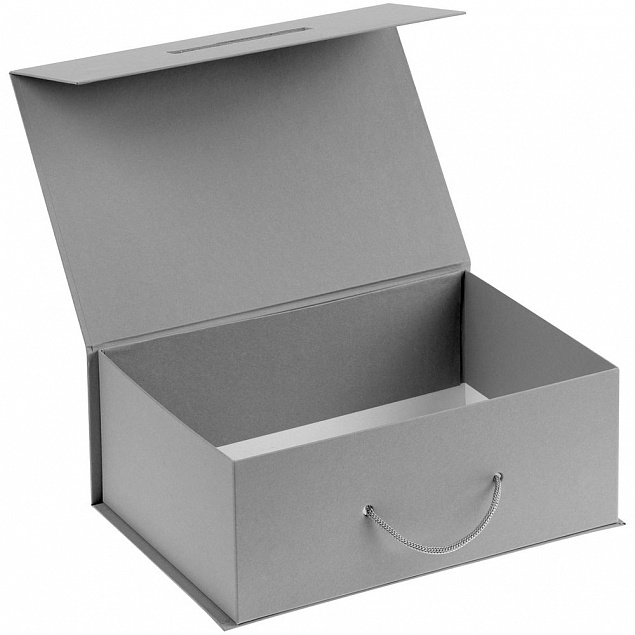 Коробка New Case, серая с логотипом в Волгограде заказать по выгодной цене в кибермаркете AvroraStore