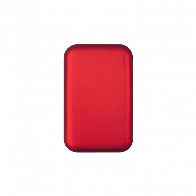 Внешний аккумулятор, Velutto, 5000 mAh, красный с логотипом в Волгограде заказать по выгодной цене в кибермаркете AvroraStore