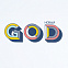 Толстовка с капюшоном «Новый GOD», белая с логотипом в Волгограде заказать по выгодной цене в кибермаркете AvroraStore