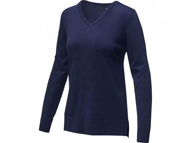 Пуловер Stanton с V-образным вырезом, женский с логотипом в Волгограде заказать по выгодной цене в кибермаркете AvroraStore