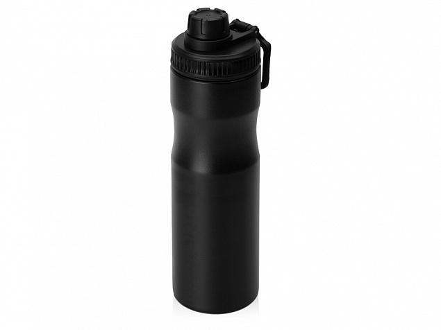 Бутылка для воды Supply Waterline, нерж сталь, 850 мл, черный с логотипом в Волгограде заказать по выгодной цене в кибермаркете AvroraStore