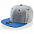 Бейсболка "FADER ", 6 клиньев, плоский козырек, застежка ПВХ с логотипом в Волгограде заказать по выгодной цене в кибермаркете AvroraStore