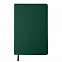 Бизнес-блокнот SIMPLY FLEX, А5,  зеленый, кремовый блок, в линейку с логотипом в Волгограде заказать по выгодной цене в кибермаркете AvroraStore