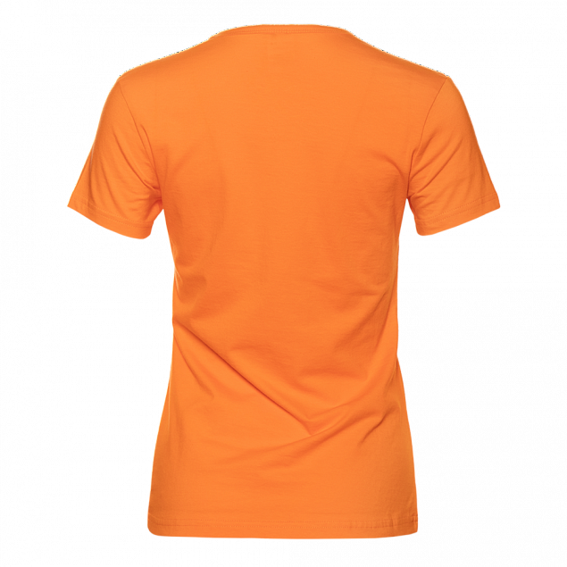 Футболка женская 02W Оранжевый с логотипом в Волгограде заказать по выгодной цене в кибермаркете AvroraStore
