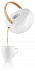 Чайник заварочный Legio Nova, белый с логотипом в Волгограде заказать по выгодной цене в кибермаркете AvroraStore