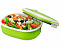 Ланч-бокс Spiga 750 мл для микроволновой печи, зеленый с логотипом в Волгограде заказать по выгодной цене в кибермаркете AvroraStore