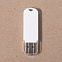 USB flash-карта UNIVERSAL (8Гб), белая, 5,8х1,7х0,6 см, пластик с логотипом в Волгограде заказать по выгодной цене в кибермаркете AvroraStore