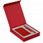 Коробка Latern для аккумулятора 5000 мАч и ручки, красная с логотипом в Волгограде заказать по выгодной цене в кибермаркете AvroraStore