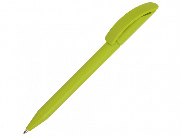 Ручка пластиковая шариковая Prodir DS3 TMM, зеленый с логотипом в Волгограде заказать по выгодной цене в кибермаркете AvroraStore