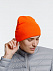 Шапка Urban Flow, оранжевая с логотипом в Волгограде заказать по выгодной цене в кибермаркете AvroraStore