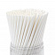 Белая бумажная трубочка , размер 197*6 мм, белая (100 шт в бумажной упаковке) с логотипом в Волгограде заказать по выгодной цене в кибермаркете AvroraStore