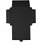 Коробка самосборная Flacky Slim, черная с логотипом в Волгограде заказать по выгодной цене в кибермаркете AvroraStore