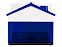Подставка Милый домик, синий с логотипом в Волгограде заказать по выгодной цене в кибермаркете AvroraStore